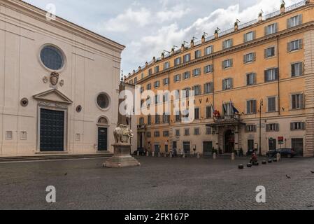 Piazza Minerva, Roma, Lazio, Italia, Europa Foto Stock