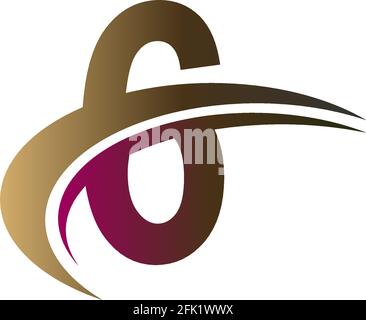 Combinazione di lettere con il concetto di icona del logo di un design a barra rapida modello Illustrazione Vettoriale