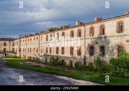 Patarei ex fortezza marittima e prigione a Tallinn, Estonia. Foto Stock