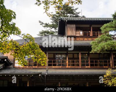 Nikko, Giappone - 23 ottobre 2016: Tamozawa Imperial Villa all'inizio dell'autunno Foto Stock