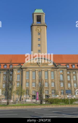 Rathaus Spandau, Carl-Schurz-Straße, Spandau, Berlino, Germania Foto Stock