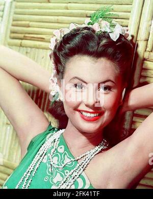 MITZI GAYNOR ballerina americana e attrice cinematografica circa 1952 Foto Stock