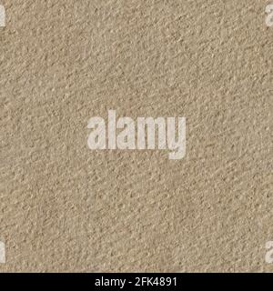 Sfondo della carta. Grana carta marrone chiaro. Texture quadrata senza cuciture. Affianca pronta. Foto Stock