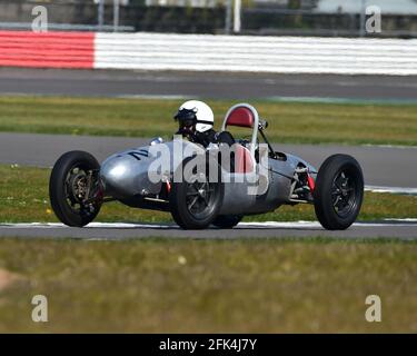 William Irving, Cooper Mk IX, Formula 3, 500 Owners Association, VSCC Spring START Meeting, Silverstone, Northamptonshire, Inghilterra, 17 aprile 2021. Foto Stock