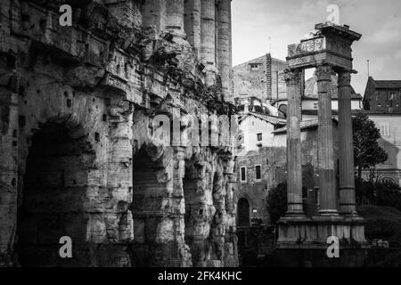 I fori di Roma Foto Stock