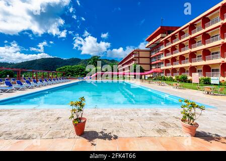 Hotel Hanabanilla del marchio Masnatura, Villa Clara, Cuba, 2016 Foto Stock