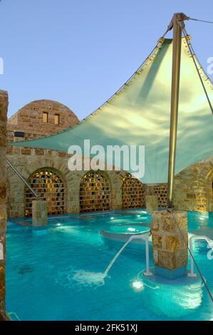 Asia occidentale, Levante, Penisola arabica, Jordanien, Giordania, Dead Sea, piscina termale, Foto Stock