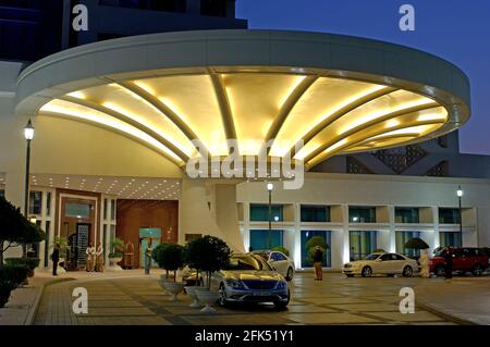 Il Ritz-Carlton Hotel Doha, Doha, Qatar, Penisola arabica Foto Stock