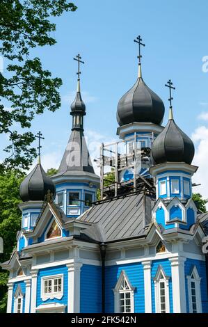 La gioia di tutti coloro che il dolore Chiesa, Druskininkai, Alytus County, Lituania Foto Stock