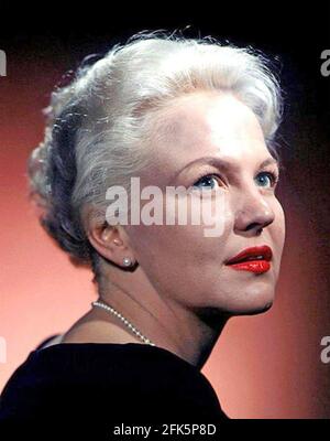 PEGGY LEE (1920-2002) attrice e cantante statunitense circa 1965 Foto Stock