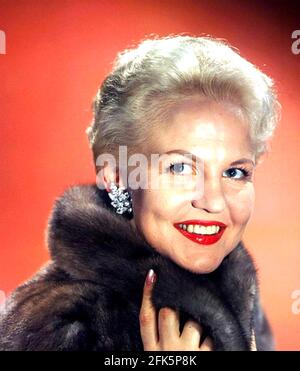 PEGGY LEE (1920-2002) attrice e cantante statunitense circa 1965 Foto Stock