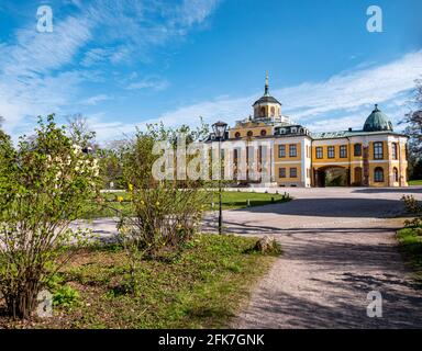 Palazzo Belvedere vicino a Weimar in Turingia Foto Stock