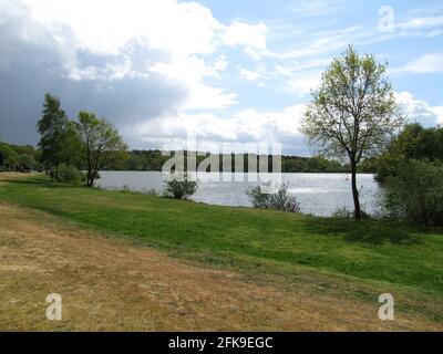 Landschaft bei Haselünne, Germania Foto Stock