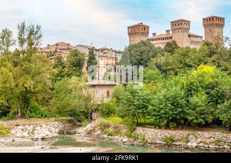 Rocca di Vignola, Modena, Emilia-Romagna, Italia Foto Stock