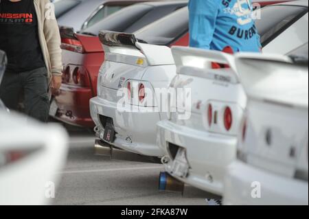 gara di trascinamento bahrain manama v8 v6 turbo Foto Stock