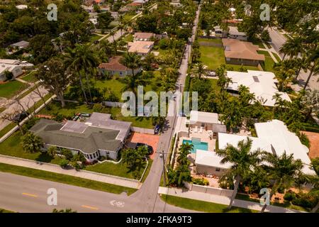 Case in vendita Hollywood Lakes FL USA Foto Stock