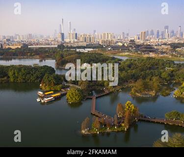 Città di Guangzhou Foto Stock