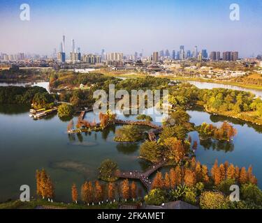 Città di Guangzhou Foto Stock