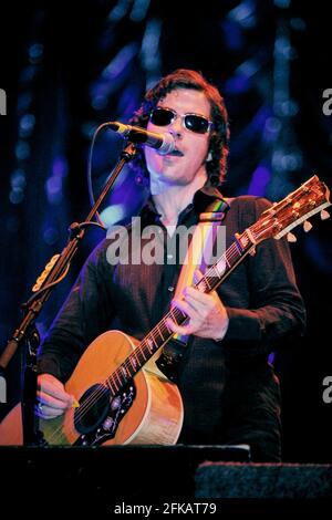 Kelly Jones - Stereophonics, V2002, Hylands Park, Chelmsford, Essex, Regno Unito - 18 agosto 2002 Foto Stock