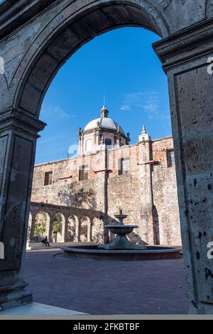 Tempio di San Francisco de Asis, Guadalajara, Jalisco, Messico, Nord America Foto Stock