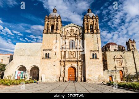 Chiesa di Santo Domingo de Guzman, Oaxaca, Messico, Nord America Foto Stock
