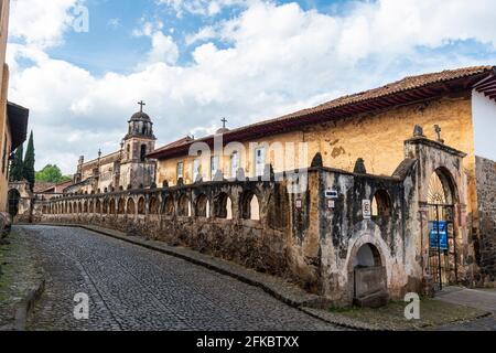 Città storica di Patzcuaro, Michoacan, Messico, Nord America Foto Stock