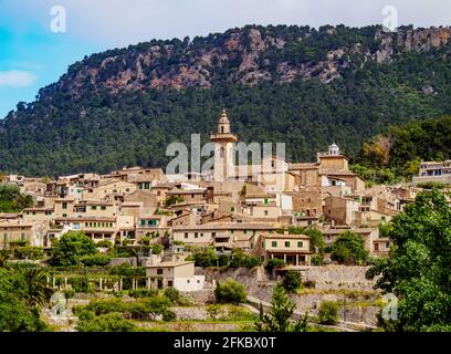 Valldemossa, Maiorca (Maiorca), Isole Baleari, Spagna, Mediterraneo, Europa Foto Stock