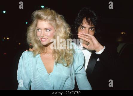 Donna Dixon e Paul Stanley Circa 1980's Credit: Ralph Dominguez/MediaPunch Foto Stock