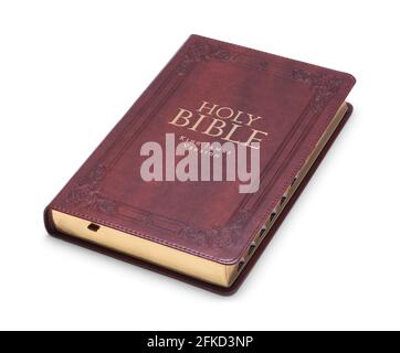 Re Giacomo versione della Sacra Bibbia tagliata. Foto Stock