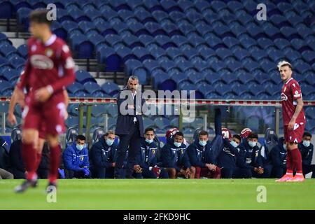 30 aprile 2021; Stadio Dragao, Porto, Portogallo; Campionato Portoghese 2020/2021, FC Porto contro Famalicao; manager di Famalicao Ivo Vieira Foto Stock