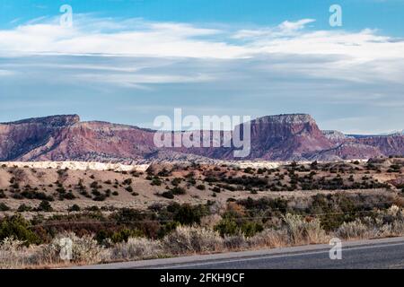 La Carson National Forest è una delle cinque foreste nazionali del New Mexico. Foto Stock