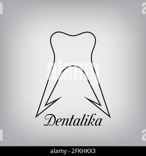 Dentalika Illustrazione Vettoriale