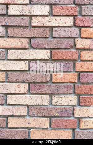 Mattone rosso sfondo a parete o struttura Foto Stock