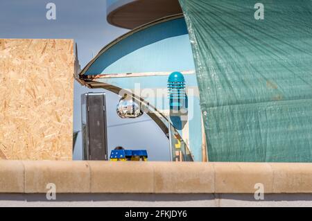 Set per Andor a Star Wars Show - in arrivo Foto Stock