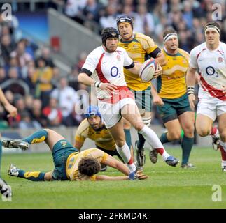 INGHILTERRA V AUSTRALIA A TWICKENHAM. 15/11/2008. DANNY CIPRIANI. IMMAGINE DAVID ASHDOWN Foto Stock