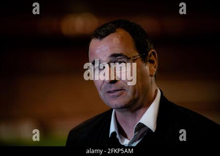 Gary Bowyer, direttore del Salford City FC. 2020/21. Foto Stock