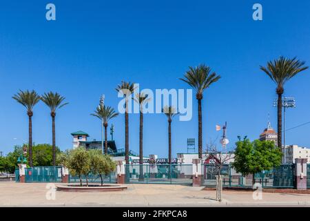 Chukchansi Park, precedentemente Grizzlies Stadium, campo da baseball a Fresno California Foto Stock