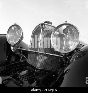 1930 Mercedes-Benz SSK 'Count Trossi' parte del Ralph Lauren ritiro auto 1991 Foto Stock