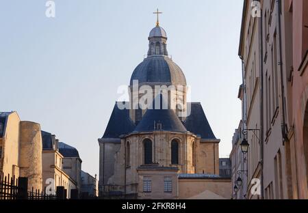 Chiesa di Saint-Paul-Saint-Louis, Marais 4 arrondissement , Parigi, Francia. Foto Stock