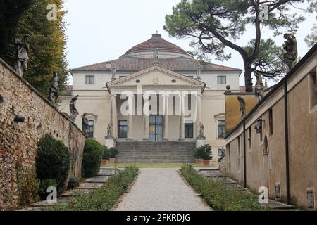 Villa la rotonda a Vicenza di Andrea Palladio Foto Stock