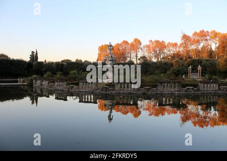 Il Giardino di Boboli di Firenze, Italia Foto Stock