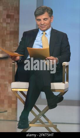 03 maggio 2021. George Stephanopoulos a Good Morning America a New York 03 maggio 2021 Credit:RW/MediaPunch Foto Stock