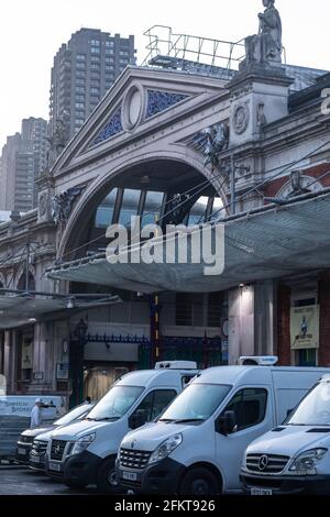 Intorno allo storico mercato di Smithfield Foto Stock