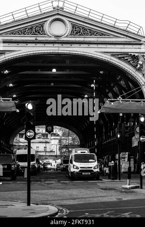 Intorno allo storico mercato di Smithfield Foto Stock