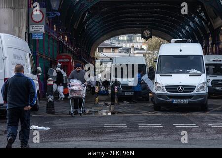 Intorno allo storico mercato di Smithfield Foto Stock