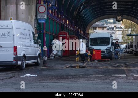 Intorno allo storico mercato di Smithfield Foto Stock