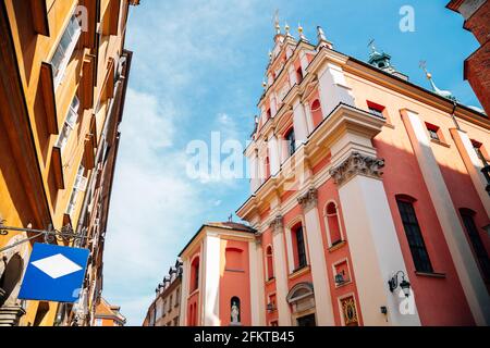 Chiesa gesuita (Chiesa della Madre di Dio) a Varsavia, Polonia Foto Stock