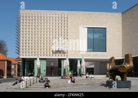 Museo d'Arte e Cultura, Münster, Nord Reno-Westfalia, Germania, Europa Foto Stock