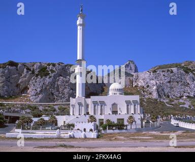 Re Fahd bin Abdulaziz moschea, Europa Point, Gibilterra Foto Stock