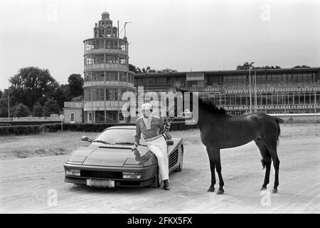 ADI Übleis, ex Trotters World and European Champions, Archivio Foto Agosto 1990 Foto Stock